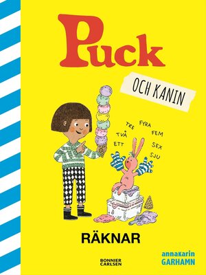 cover image of Puck och Kanin räknar